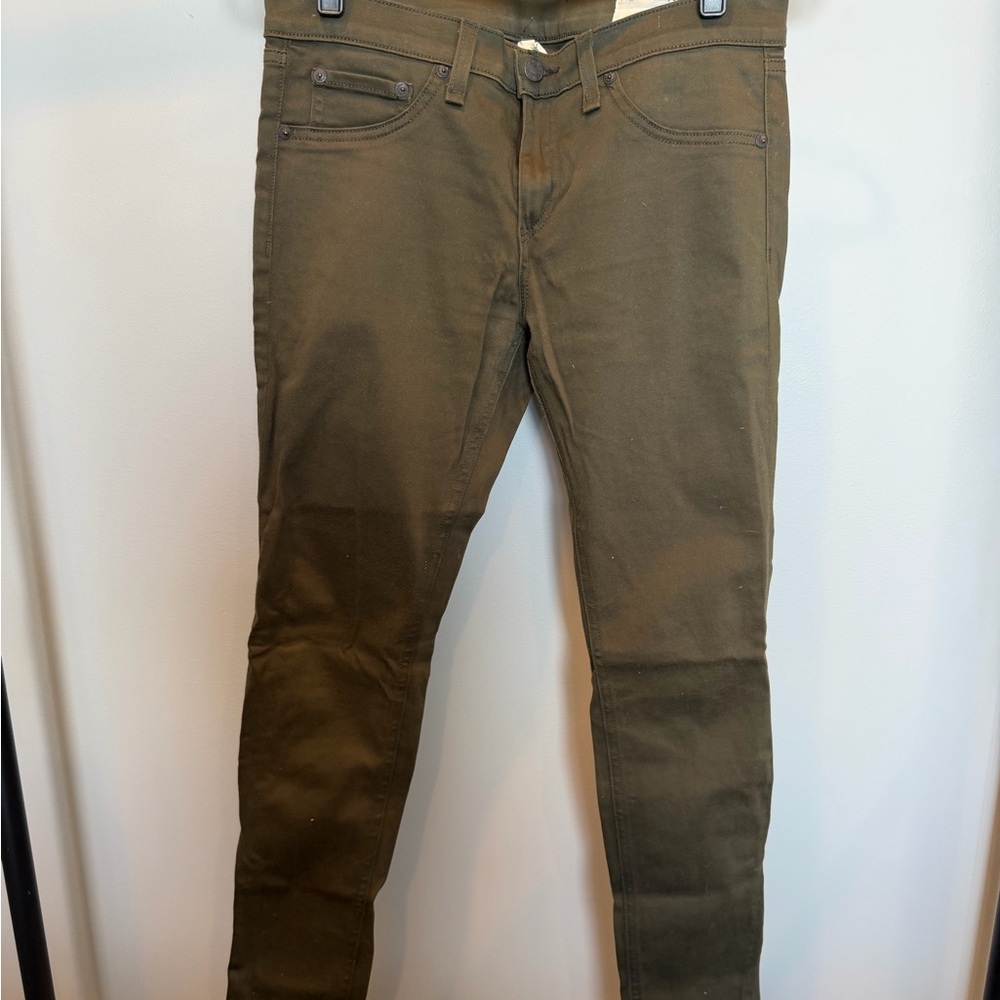 Rag and Bone Olive Green Legging Jeans - 29